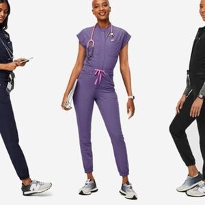 FIGS Women's Purple Jumpsuit